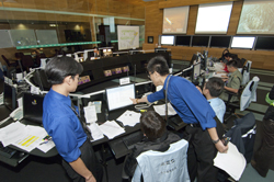 The Airport Emergency Centre is activated to coordinate emergency response.