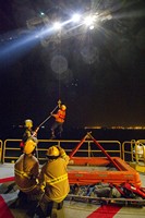 Over 1,100 participants from 25 government departments and organisations take part in the exercise this year. In the multi-scenario aircraft crash exercise involving air, sea and land operations, ambulances, fire engines and a helicopter are mobilised to carry out rescue actions.