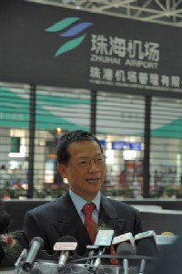 AA Chief Executive Officer Stanley Hui says that a cross-boundary ferry service between ZHA and HKIA will soon begin and the new service will help increase passenger and cargo flows for both airports.